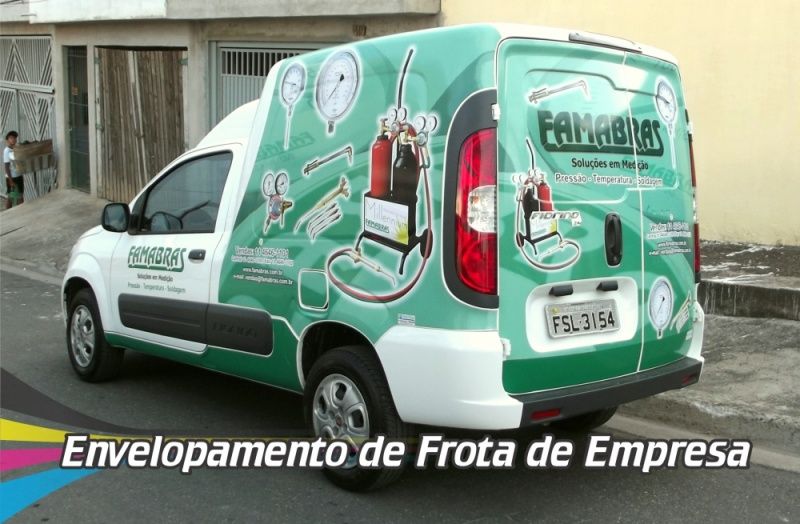 Envelopamentos de Veículos de Frotas Mogi das Cruzes - Envelopamento de Carros de Limpeza