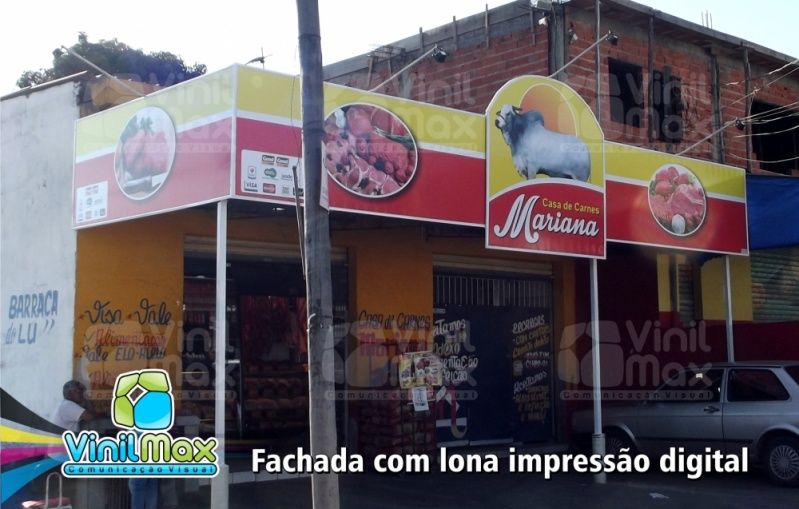 Fachada Comercial Preço Parque São Lucas - Fachada 3d