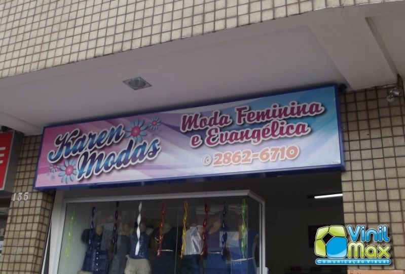 Fachada Letra Caixa Suzano - Fachada Comercial