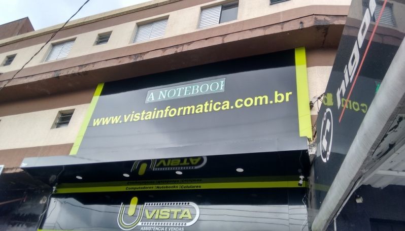 Fachadas de Loja com ACM Cidade Patriarca - Fachada de ACM Residencial