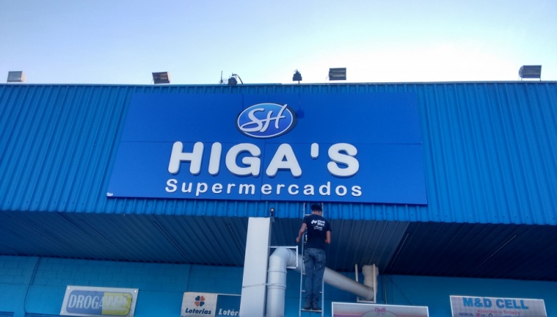 Letra Caixa Chapa Galvanizada em Salesópolis - Letra de Caixa Inox