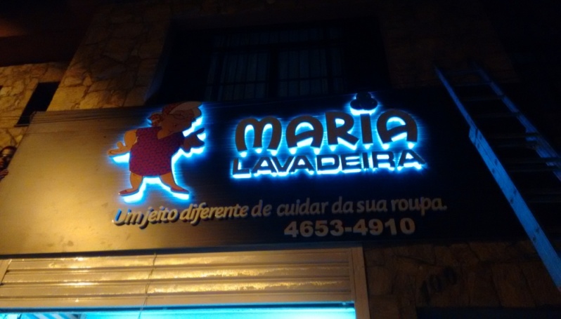 Letra Caixa Retroiluminada Preço em Osasco - Letra Caixa para Fachada