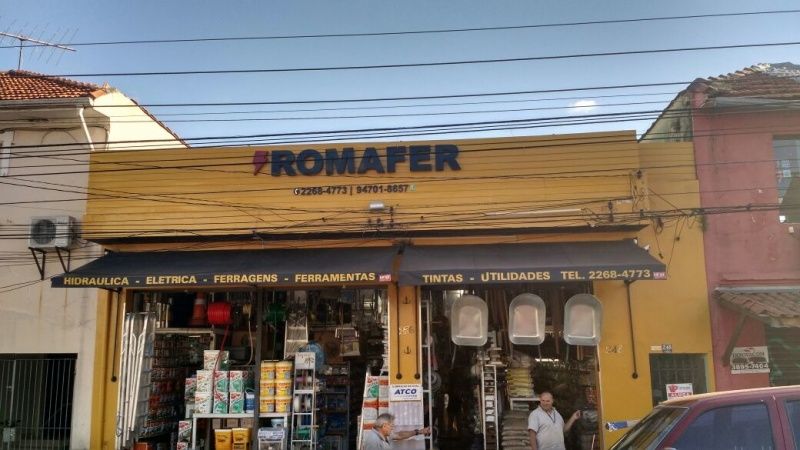 Letras Caixa para Fachada Parque do Carmo - Letra Caixa para Vitrine de Lojas