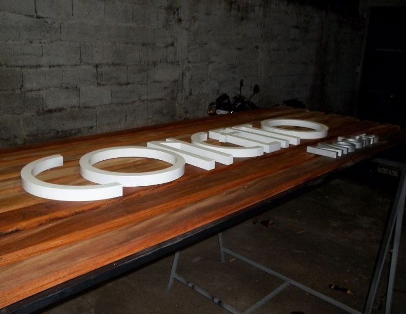 Logos 3d Sapopemba - Letra Caixa Mdf