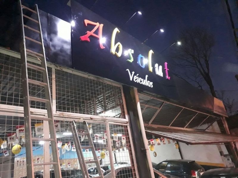 Orçamento de Fachada em Acm com Led em Biritiba Mirim - Fachada em Acm com Led