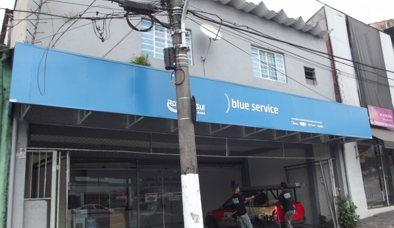 Orçamento para Fachada Comercial Guarulhos - Fachada em Acrílico