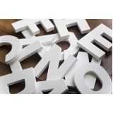 Letras caixas mdf Itaquaquecetuba